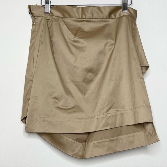 NWT VIVIENNE WESTWOOD Anglomania Philosophy Mini Skirt Tan Khaki Vintage Unique - Picture 5 of 9